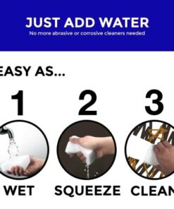 STK 20 Pack Extra Thick Magic Cleaning Pads - Eraser Sponge for All Surfaces - Kitchen-Bathroom-Furniture-Leather-Car-Steel - Just Add Water to Erase All Dirt - Melamine - Universal Cleaner 20 Count 27 413LhWXadRL