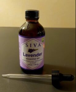 Siva Lavender Essential Oil 4oz (118ml) Premium Essential Oil with Dropper for Diffuser, Aromatherapy, Hair Care, Scalp Massage & Skin Care 4 Fl Oz (Pack of 1) 33 413W7rq9tWL