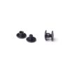 TRUBIND Chicago Screw and Post Sets - 1/8 inch Post Length - 3/16 inch Post Diameter - Black Aluminum Hardware Fasteners - 100 Screws with 100 Posts for Binding, Albums, Scrapbooks - (100 Sets/Bx) 22 413fyL7iVJL