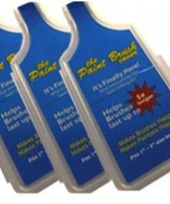 The Paint Brush Cover (3 Pack). Professional Painting Brush Holder/Case. Holds 1" to 3" Brushes 9 413jSH7s5pL
