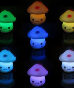 7 Color Romantic Mushroom Christmas LED Night Light Lamp Battery Party Decor ... Style1 35 413xqiUeL7L