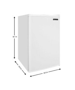 Magic Chef MCUF3W2 3 Cubic-Ft Upright Freezer White 16 4141RGCf5L