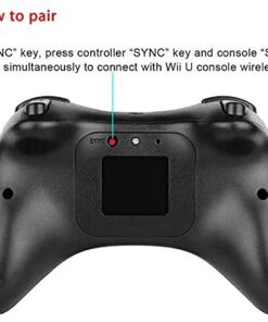 SIBIONO - Wireless Bluetooth Dual Analog Joystick for Nintendo Wii U Pro Controller Gamepad. 8 4142RfcIdS