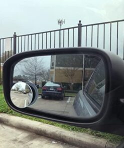 Ampper Blind Spot Mirror, 2" Round HD Glass Frameless Convex Rear View Mirror, Pack of 2 26 4145wIVoovL