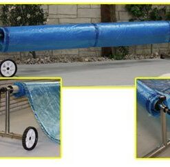 Sun2Solar 16-Foot Wide Stainless Steel Solar Cover Deluxe Reel System | Works with 800 & 1200 Series | Perfect for In-Ground Swimming Pools Up to 16' Wide 14 414GUY9OwoL