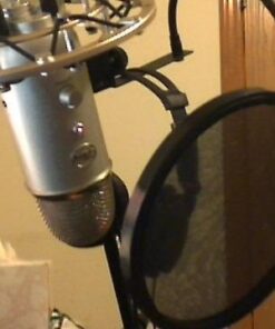 Nady MPF-6 6-Inch Clamp On Microphone Pop Filter with Flexible Gooseneck and Metal Stabilizing Arm Pop Filter with Stablizing Arm 27 414Mf1HhlDL