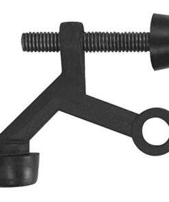 10 Pack - Designers Impressions Oil Rubbed Bronze Lite Duty Hinge Pin Adjustable Door Stop : 7242 10 Pack
