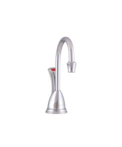 InSinkErator H-Wave-SN Involve Wave Instant Hot Water Dispenser System with Stainless Steel Tank, Satin Nickel Hot Only 15 4154LDUtyRL