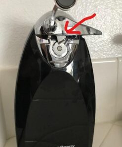 Hamilton Beach Electric Automatic Can Opener with Auto Shutoff, Knife Sharpener, Cord Storage, and SureCut Patented Technology, Extra Tall, Black 34 415BIt3 0AL