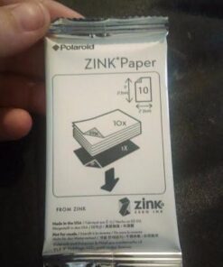 Zink Polaroid 2x3ʺ Premium Zink Zero Photo Paper 20-Pack - Compatible with Polaroid Snap/SnapTouch Instant Print Digital Cameras & Polaroid Zip Mobile Photo Printer 20 Pack Zink Paper 47 415Kyn XqeL