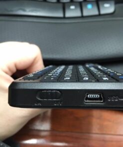 Rii 2.4G Mini Wireless Keyboard with Touchpad Mouse,Lightweight Portable Controller with USB Receiver Remote Control for Windows/ Mac/ Android/ PC/Tablets/ TV/Xbox/ PS3. X1-Black . 36 415VQXA4IML