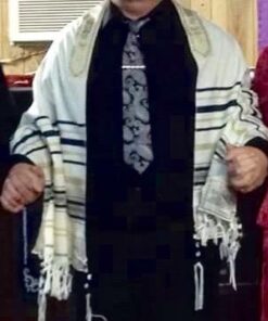 Holy Land Market Messianic Christian Shawl/Tallit - The Messiah Tallit - Navy Blue - Small 6 415VgQnBGGL