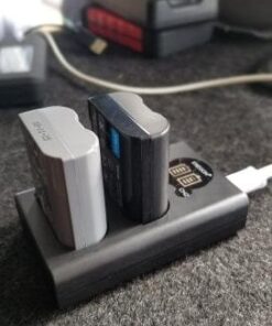 ENEGON EN-EL15 EN-EL15A/B/C Batteries (2 Pack) and Smart LED Dual Charger Kit for Nikon Z6, Z7,D7500 D7000, D7100, D7200 D500, D600, D610, D750,D780 D800, D810, D800E, D810A,D850 Digital Cameras Black 26 415kUtgotPL