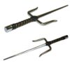 Ace Martial Arts Supply 18 Inch Sai Set - Chrome
