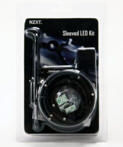 NZXT CB-LED20-RD 2-Metres Light Sensitivity Sleeved LED Kit (Red) Red 30 415si8uaFcL