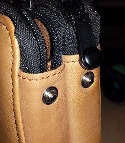 Speedball Art Products Genuine Leather Storage Case for Pencils, Makers, Pens and Art Supplies Antique Brown 120 Pencil Capacity 45 416 YDLEt1L