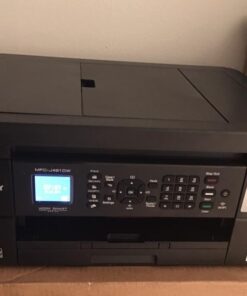 Brother Wireless All-in-One Inkjet Printer, MFC-J491DW, Multi-function Color Printer, Duplex Printing, Mobile Printing,Amazon Dash Replenishment Enabled, Black, 8.5 (MFCJ491DW) 44 4167NGjGVbL