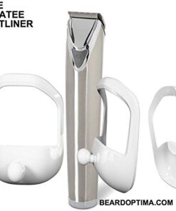 Beardoptima Goatee Outliner Kit For Men - Beard Shaping & Styling Templates with 5 Sizes Set All-In-One Tool | Beard Trimmer Or Razor To Style - Beard Care & Grooming Gift Kit For Any Beard Bro 13 4167bryXgVL