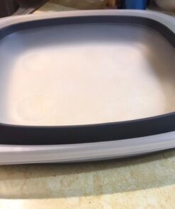 Progressive International Prepworks Collapsible Portable Wash Basin Dishpan Dish Tub 37 4167fBCwvqL