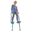 Original Walkaroo Steel 'Wee' Balance Stilts with Adjustable Height for Little Kids & Beginners (Ages 4+ and up to 120 lbs) For Active Play & Excercise; comes in Assorted Colors (Red or Blue) 21 416bnx8k9YL