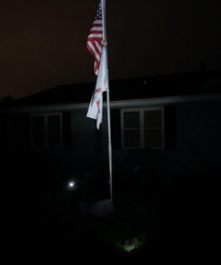 URPOWER Solar Lights Outdoor, Adjustable Solar Spot Lights Outdoor, 2-in-1 Waterproof Solar Landscape Spotlights Wall Light, Dusk-to-Dawn Solar Powered Outdoor Light for Garden, Yard, Pathway (2 Pack) 2 Pack Cool White 44 416wyFNrWsL