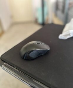 TECKNET Bluetooth Mouse, Wireless Mouse for Laptop 2-in-1(Bluetooth 5.0/3.0+2.4Ghz) Computer Mouse, Portable Ergonomic PC Wireless Mouse with USB Receiver, Compatible with MacBook Pro Air Chromebook Black 34 417I79AfxiL