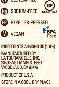 La Tourangelle, Roasted Peanut Oil, Slow Roasted Expeller-Pressed for Rich Flavor, Perfect for Cooking & Baking, Med-High Heat, Unrefined, Small Batch Production in USA, 8.45 fl oz 21 417KDkylgdL