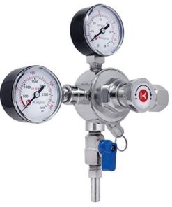 Alternative view of Kegco KC LH-542 Draft Beer Regulator, Chrome