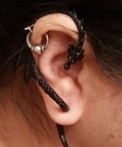 The Black Dragon's Lure Earring by Alchemy Gothic 15 417jRzOIv4L