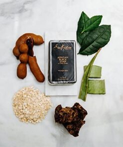SheaMoisture African Black Soap Bar Soap | Packaging may vary | 8 oz. 10 4186IsToLCL