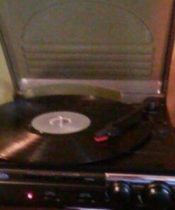 Jensen JTA-230 3 Speed Stereo Turntable with Built in Speakers, Aux in, Vinyl to MP3 Converting/Encoding Classic 31 4189iOsmYL