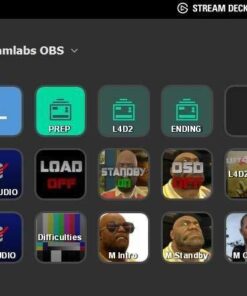 Elgato Stream Deck Classic - Live production controller with 15 customizable LCD keys and adjustable stand, trigger actions in OBS Studio, Streamlabs, Twitch, YouTube and more, works with PC/Mac 42 418FVxFtqUL