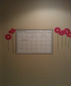 WallPops WPE0447 Large Monthly Dry Erase Calendar Decal, White & Off-White 25 418LUeQqwRL 1