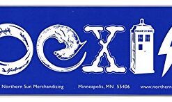 Sci-fi Coexist Large Bumper Sticker Science Fiction