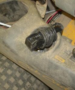 WARN 92000 Vehicle Mounted 2000 Series 12V DC Electric Utility Winch with Steel Cable: 1 Ton (2,000 lb) Pulling Capacity Model 92000 16 418czFulJKL