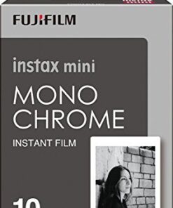 Alternative view of Fujifilm Instax Mini Instant Film Monochrome 4-Pack Bundle Set, Mono Chrome (10 x 4 = 40) # 337556 for Mini 90 8 70 7s 50s 25 300 Camera SP-1 Printer