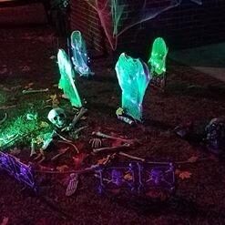 Kangaroo Halloween Bag of Skeleton Bones and Skull- Halloween Graveyard Props- Haunted House Lawn Yard Decorations- Scary Halloween Decorations 30 Pieces Bag of Plastic Bones 43 418dUViM3EL