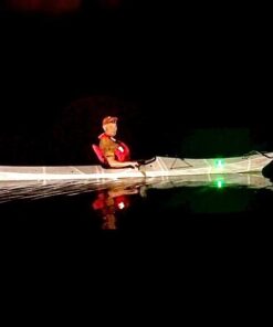 Botepon Battery Operated Kayak Navigation Lights, Marine Led Boat Lights, Boat Bow Lights and Stern Lights for Pontoon Boat Bass Boat Jon Boat Dinghy Kayak Yacht Jet Ski 1Pcs Red, 1Pcs Green 40 4193tMFWcnL