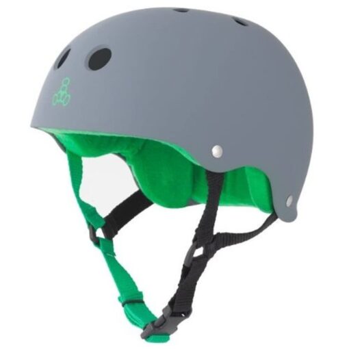 Triple Eight Skate-and-Skateboarding-Helmets Sweatsaver Helmet Carbon Matte Large