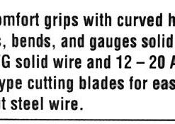 Klein Tools 11055 Wire Cutter and Wire Stripper, Stranded Wire Cutter, Solid Wire Cutter, Cuts Copper Wire 67 419M8Ek8nL