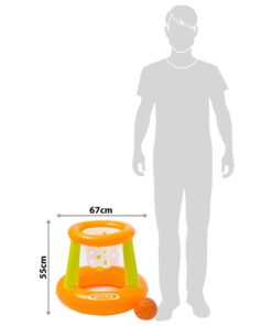 Intex Floating Hoops Basketball Game Colors May Vary 17 419QKsu4L