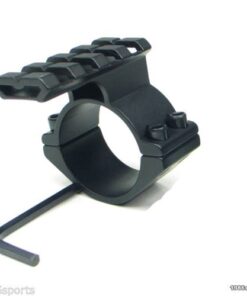 Ade Advanced Optics 1-Inch Scope Adapter Ring/Mount with Picatinny/Weaver Top Rail for Backup/Second Laser, Anodized Black 13 419Wm0KQo5L