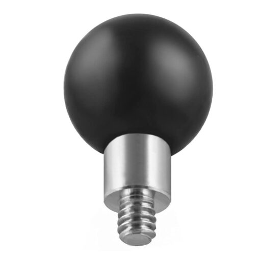 RAM Mounts RAM-B-237U Ball Adapter with 1/4"-20 Threaded Post with B Size 1" Ball 1/4"-20 Threaded Stud Black