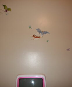 RoomMates RMK1493SCS Disney Fairies Peel and Stick Wall Decals 36 419n0PdzUGL