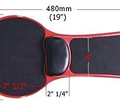 Prime Computer réglable Wrist Rest Accoudoir - Bureau et président Dual Purpose Attachable Home & Office Computer Arm Support - Tapis de souris ergonomique Conçu bras support bureau Extender 19 419xMA4yQ6L