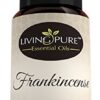 Living Pure Frankincense Essential Oil | 100% Natural & Organic | Therapeutic Grade Oils | Use Topically or in Diffuser