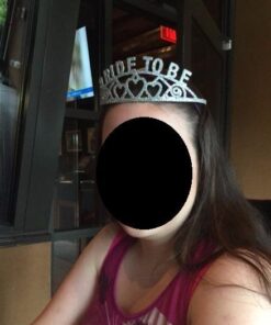 Forum Novelties womens Sparkling GLITTER TIARA BRIDE TO BE, Silver, One Size US 25 41A39xSfJoL 1