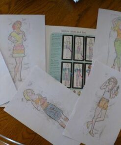 Kahootz Fashion Plates — Classic Styles — Mix-and-Match Drawing Kit — Make 100s of Fabulous Fashion Designs — For Ages 6+ 42 41A4Noq9w8L