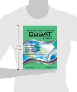 Practice Test 1 for the CogAT - Form 7 - Grade 3 (Level 9): CogAT - GRADE 3 (Practice Test for the CogAT - Form 7 - Grade 3) 5 41A90cXnMmL