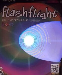 Nite Ize Flashflight LED Light Up Flying Disc Replaceable Batteries Disc-o 46 41AICwdi47L